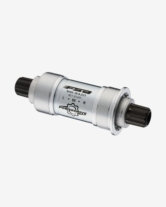 Eje de pedalier FSA Power Drive BB8420 68x118mm plata