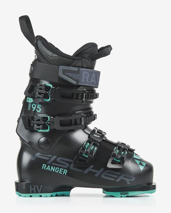 Botas Fischer Ranger One 95 VAC GW negro azul turquesa mujer