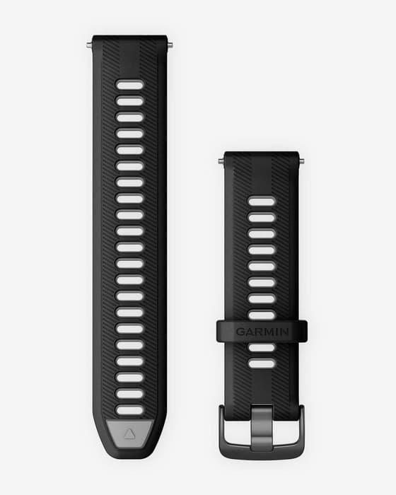 Correa Garmin para Forerunner 965 22 mm negro gris