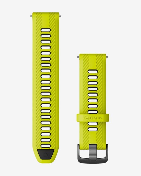 Correa Garmin para Forerunner 965 22 mm amarillo negro