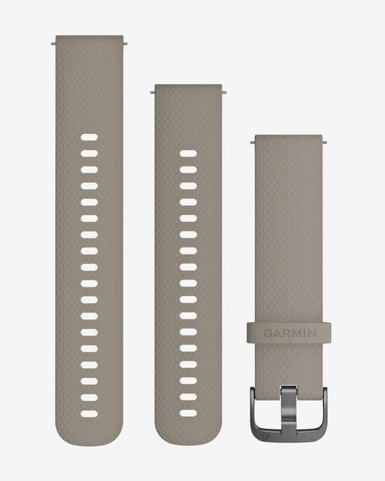 Garmin siliconen band voor Vívomove HR zwart beige