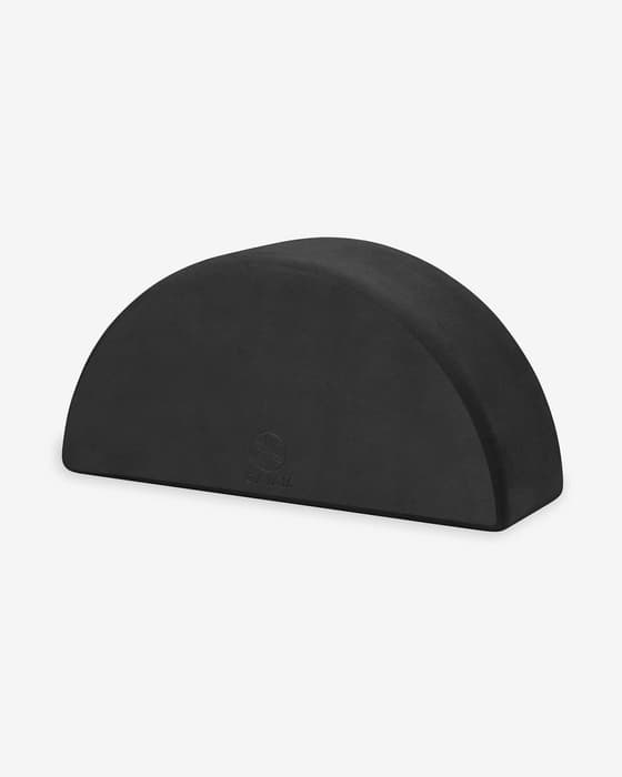 Bloque de yoga Gaiam Crescent Balance negro