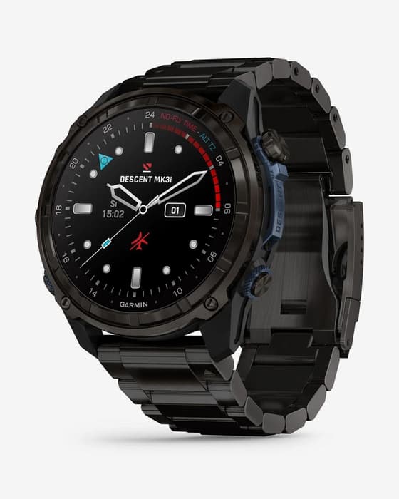Garmin Descent Mk3i - 51 mm titanio gris correa titanio
