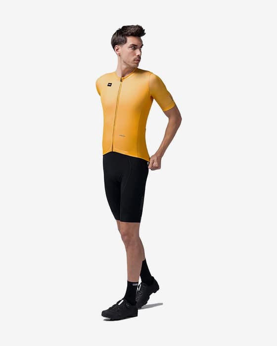 Maillot Gobik Stark manches courtes jaune