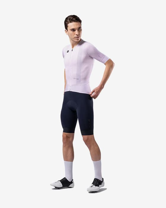 Maillot Gobik Carrera 2.0 manches courtes lilas blanc