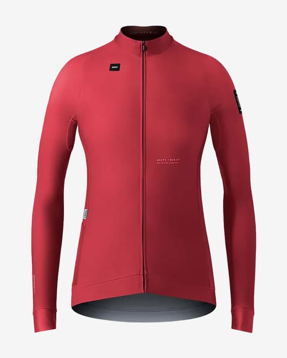Maillot Gobik Hyder manches longues rouge femme