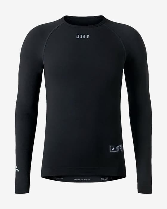 Maillot de corps Gobik Winter Merino manches longues noir