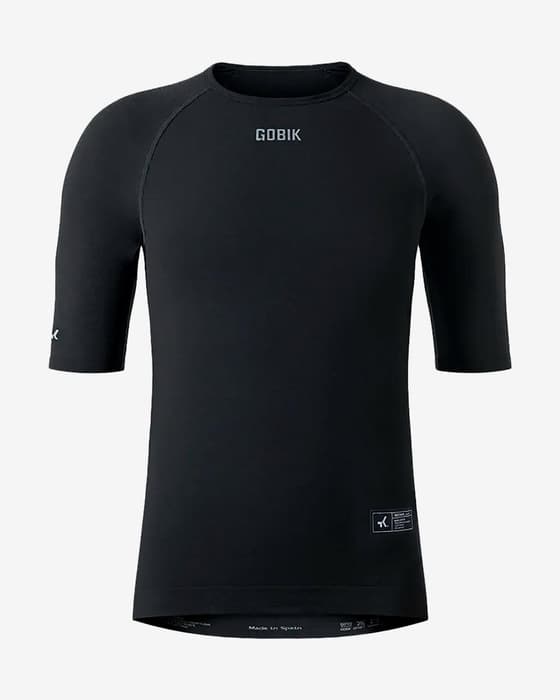 Maillot de corps Gobik Winter manches courtes noir