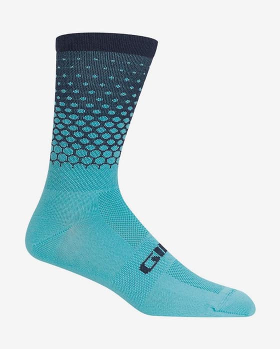 Calcetines Giro Comp Racer High Rise azul