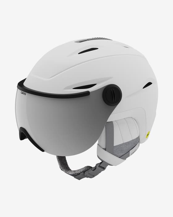 Giro Essence MIPS Helmet Matte White with VIVID Silver Lens Women