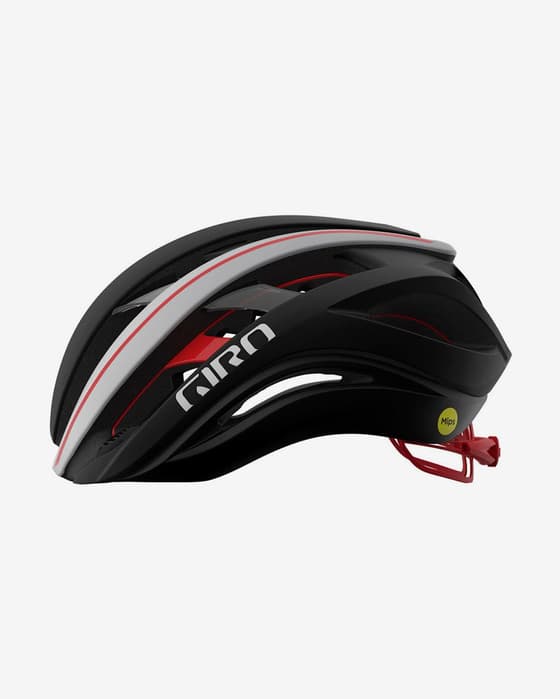 Casco Giro Aether Spherical negro blanco rojo