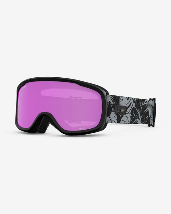Giro Moxie Goggles Black Grey with Amber Pink/Yellow Mirrored Lens Women