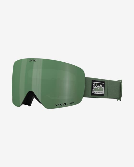 Giro Contour Goggles absolute green with VIVID Envy lens
