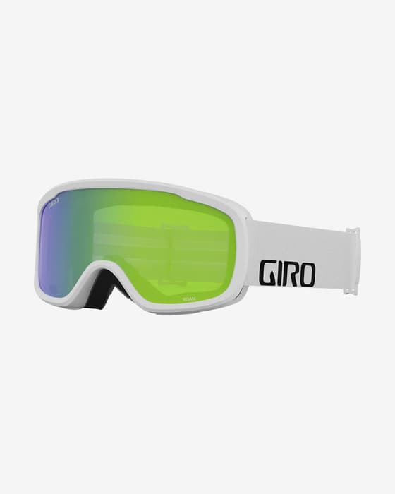 Giro Roam Ski Goggles White, Black with Loden Green Lens