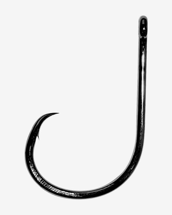 Anzuelo Gamakatsu Octopus Circle 4X Strong X6 8/0 gris
