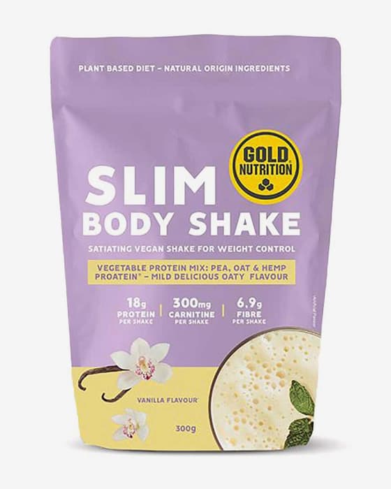 Shake Gold Nutrition Slim Body Shake smaak room 300 g