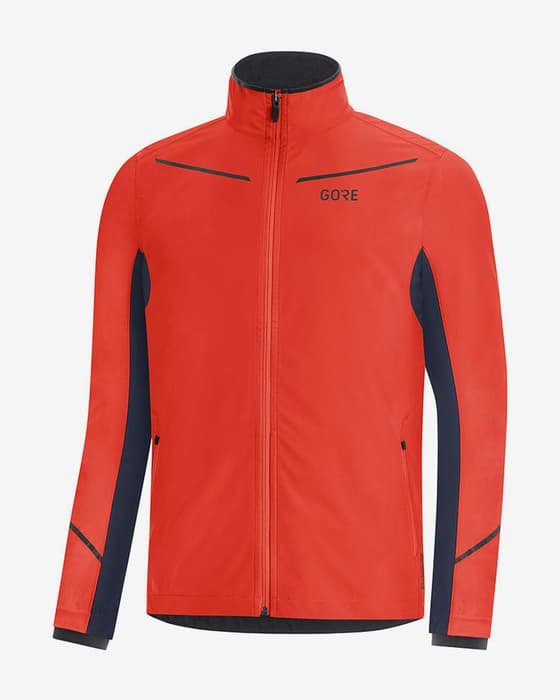 Chaqueta Gore Wear R3 Partial GORE-TEX INFINIUM rojo claro azul oscuro