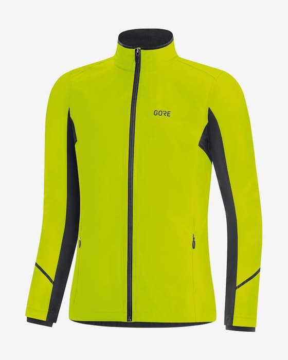 Gore Wear R3 Partial GORE-TEX INFINIUM™ Jacket Fluorescent Yellow Black Women