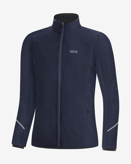 Chaqueta Gore Wear R3 Partial GORE-TEX INFINIUM™ azul oscuro mujer