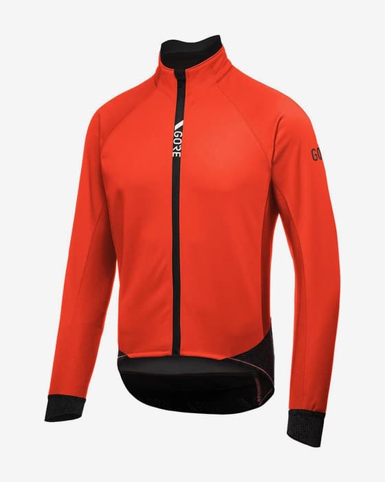 Chaqueta GOREWEAR C5 Thermo GORE-TEX INFINIUM™ rojo claro brillante negro