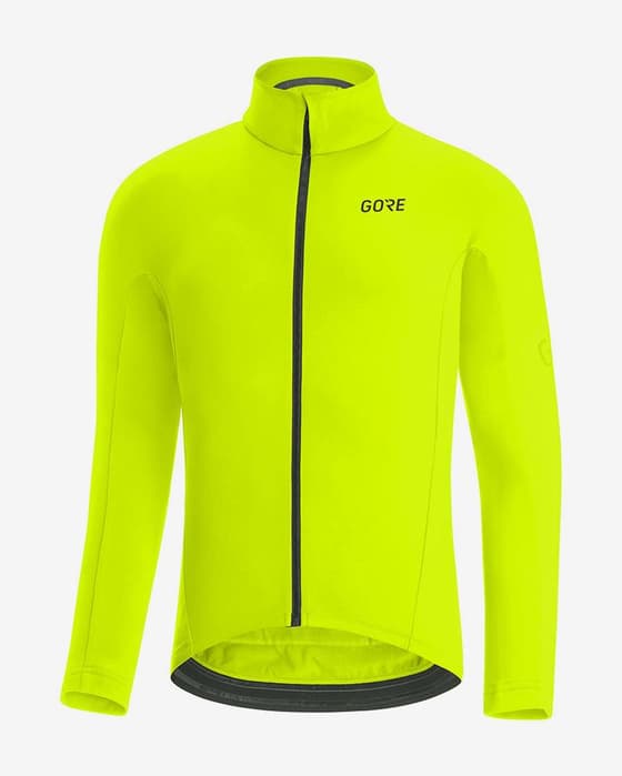 Maillot Gore Wear C3 Thermo manche longue jaune néon