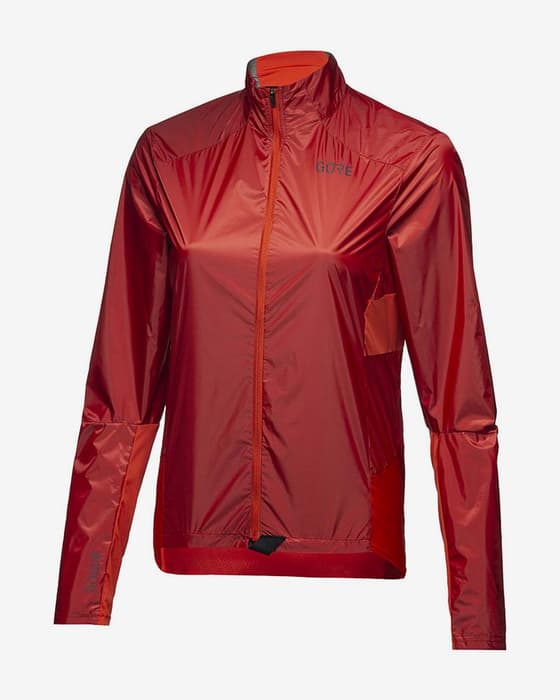 Chaqueta Gore Wear Ambient GORE-TEX INFINIUM™ rojo oscuro mujer