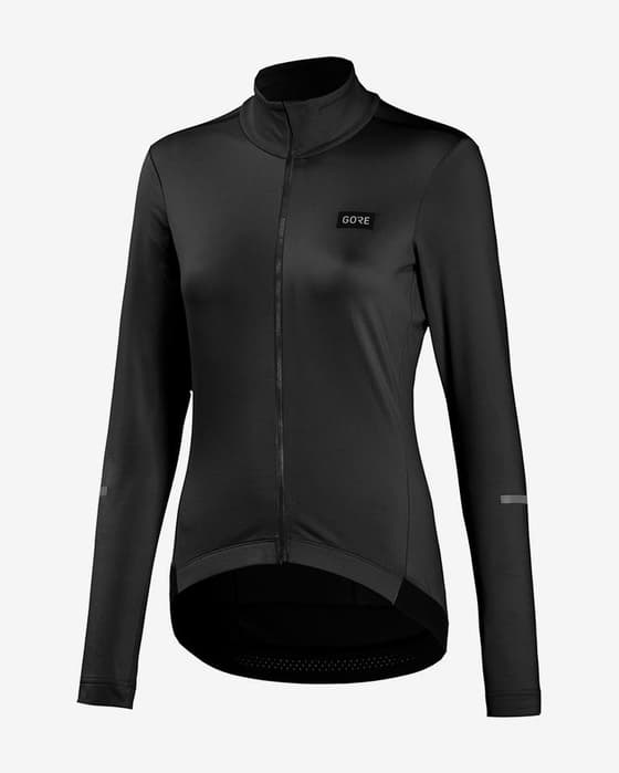 Maillot Gore Wear Progress Thermo manga larga negro mujer