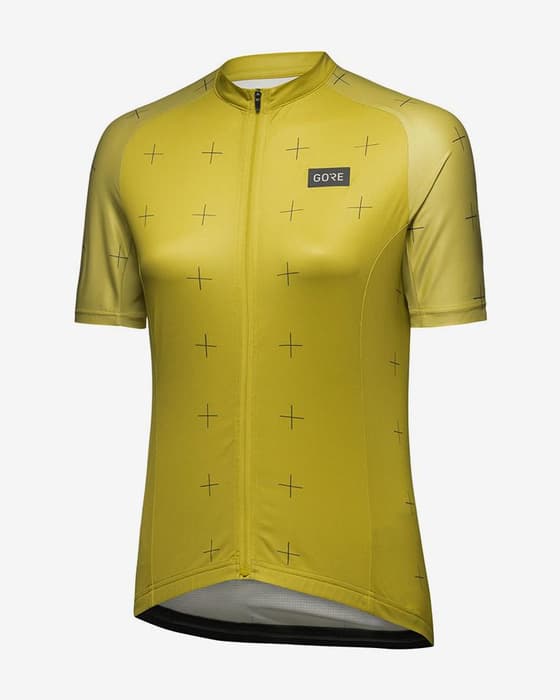 Maillot Gore Wear Daily manche courte jaune femme
