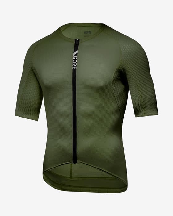 Maillot GOREWEAR Torrent Breathe manche courte vert foncé
