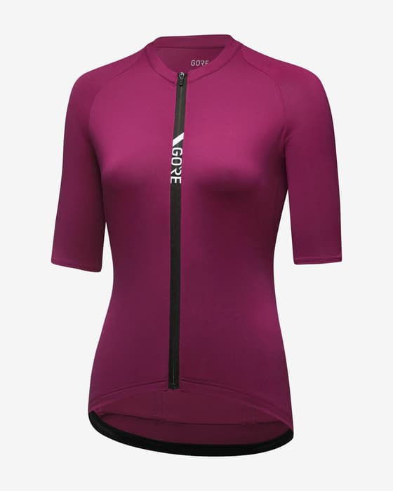 Maillot GOREWEAR Torrent manga corta lila mujer