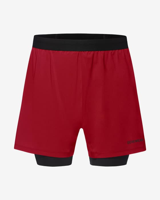 Pantalón corto GOREWEAR Concurve 5 2in1 granate