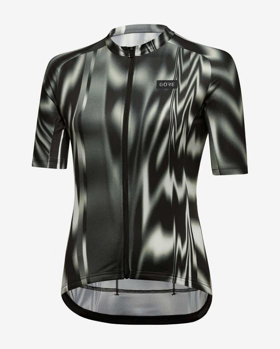 Maillot GOREWEAR Spirit Paint manga corta negro gris mujer