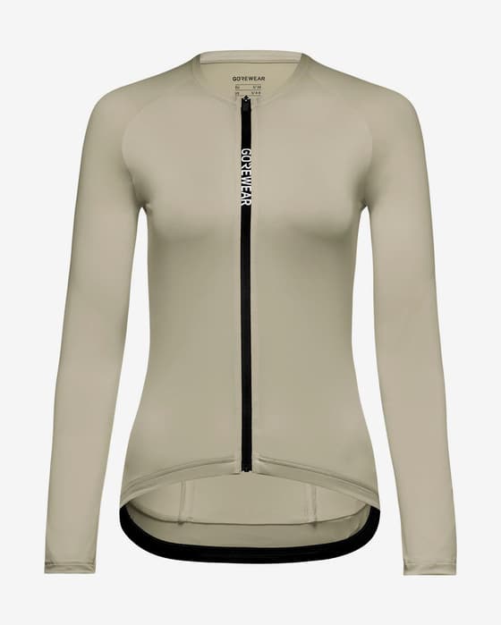 Maillot GOREWEAR Spinshift manches longues beige femme