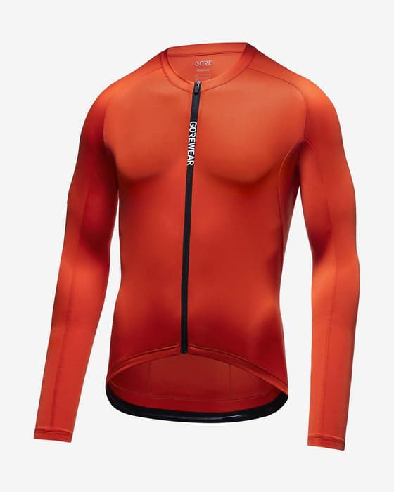 Maillot GOREWEAR Spinshift manche longue rouge feu