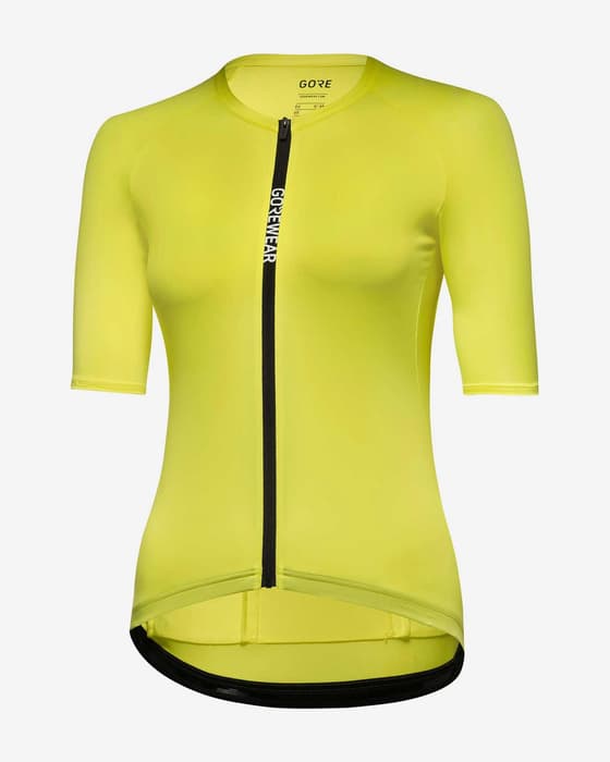 Maillot GOREWEAR Spinshift manche courte jaune fluo clair femme