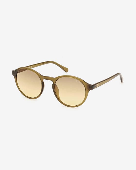 Gafas Guess GU00062 verde oliva brillante lentes ahumadas