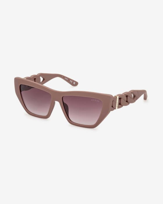 Gafas Guess GU00111 beige oscuro lentes marrón mujer