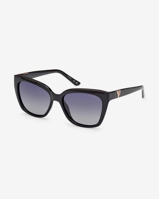 Gafas Guess GU7878 negro con lentes espejadas gris mujer