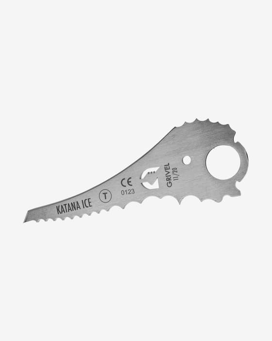 Grivel Katana Ice Vario Eispickelklinge silbergrau