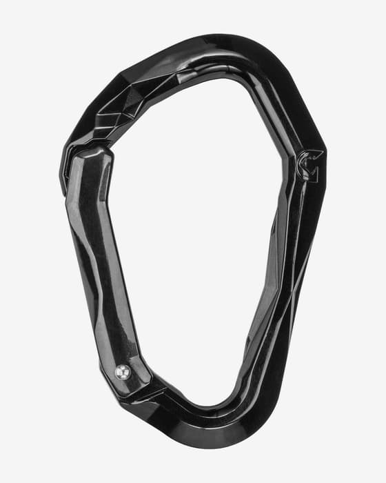 Mosquetón Grivel Stealth Straight negro