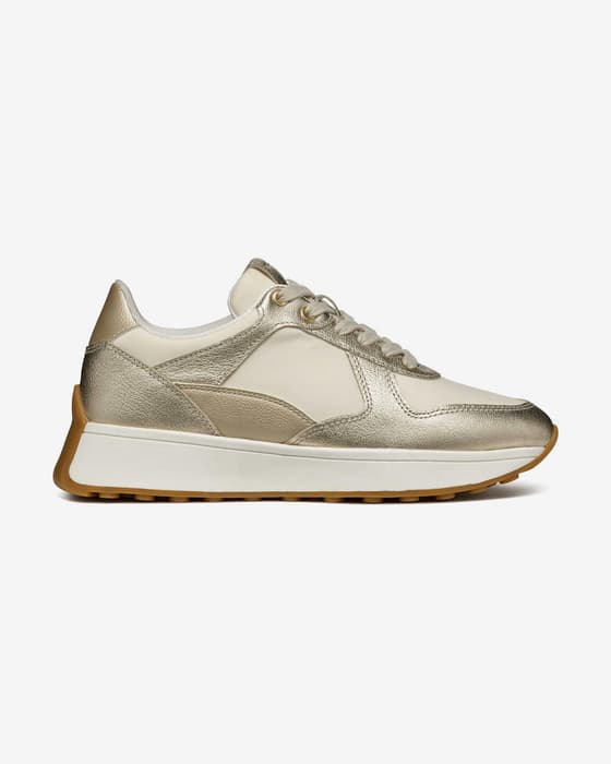 Zapatillas Geox Amabel dorado mujer