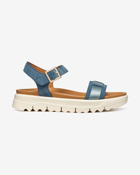 Sandalias Geox Xand 2.1S A azul mujer