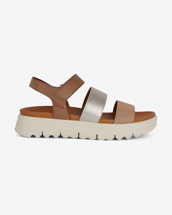 Sandalias Geox Xand 2.1S B marrón mujer