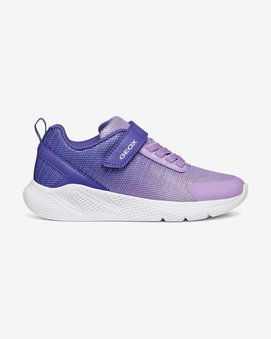 Zapatillas Geox Sprintye lila rosa niña