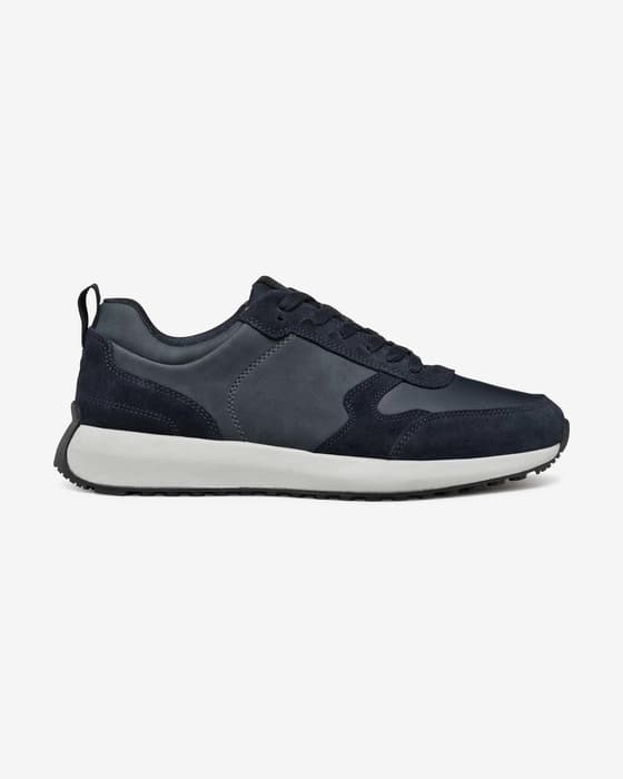 Zapatillas Geox Volpiano negro blanco
