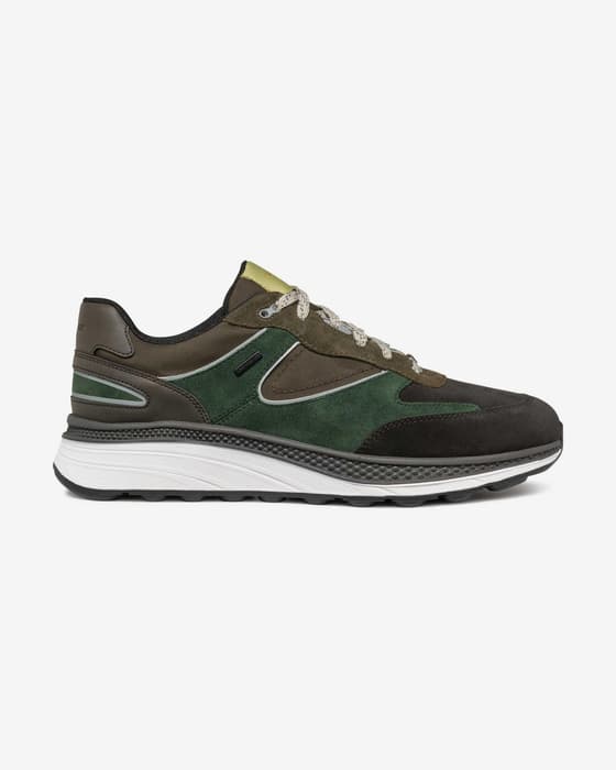Zapatillas Geox Spherica Actif X1 ABX verde marrón