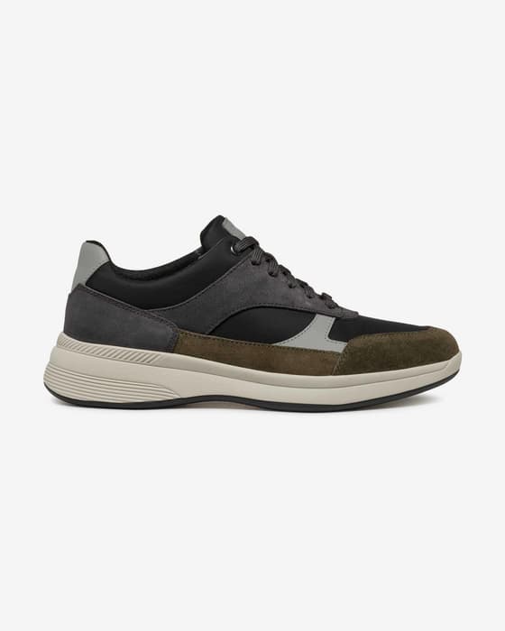 Zapatillas Geox Spherica ECUB-3 negro puro verde