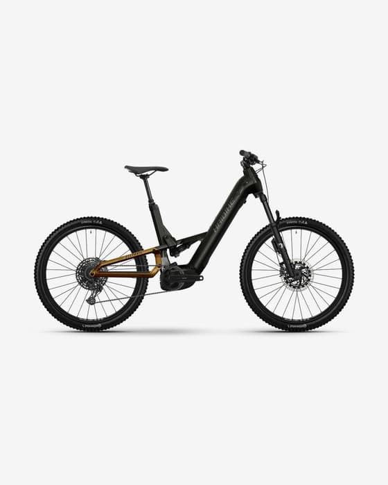 Bicicleta elétrica Haibike Alltrail 10 27.5 Low ABS i800Wh Sram NX Eagle preto castanho