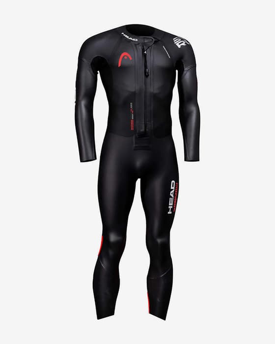 Traje neopreno Head Aero Flex Race manga larga negro rojo blanco