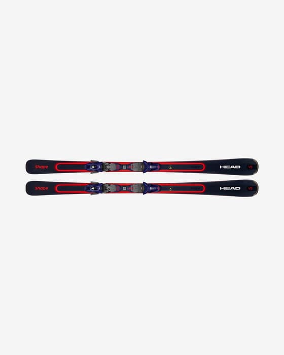 Esquís Head Shape E-V5 Performance 170 + fijaciones PR 11 GW negro rojo